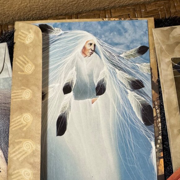 Frank Howell Images Tree Free Greetings Card Set Of 6 - Picture 7 of 10